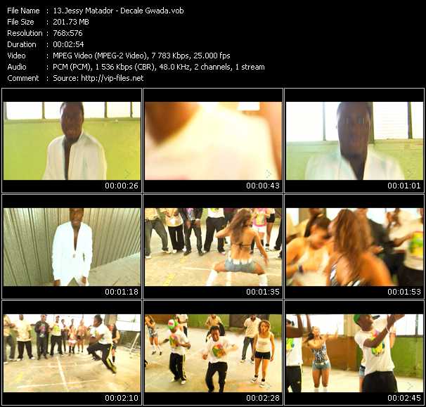Jessy Matador video ”Decale Gwada” from dvd ”MixMash Urban October 2008” 