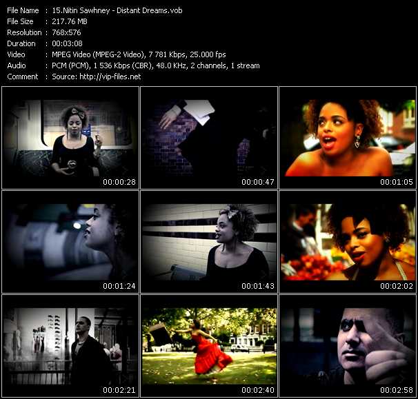Nitin Sawhney video ”Distant Dreams” from dvd ”MixMash Urban October 2008” 