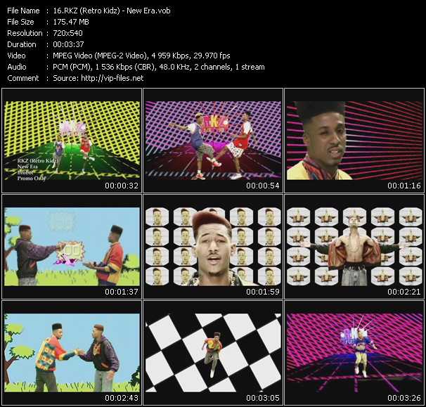 RKZ (Retro Kidz) video ”New Era” from dvd ”Promo Only Urban Video November 2008” 