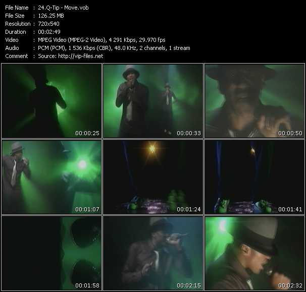 Q-Tip video ”Move” from dvd ”Screenplay VJ-Pro Hits Vision February 2009” 