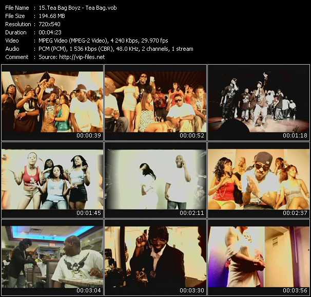 Tea Bag Boyz video ”Tea Bag” from dvd ”Screenplay VJ-Pro Urban Vision October 2007” 