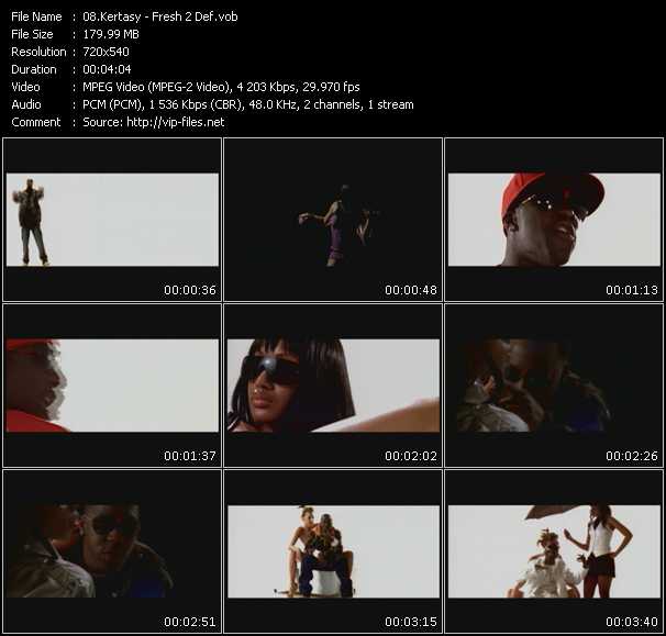 Kertasy video ”Fresh 2 Def” from dvd ”Screenplay VJ-Pro Urban Vision January 2009” 