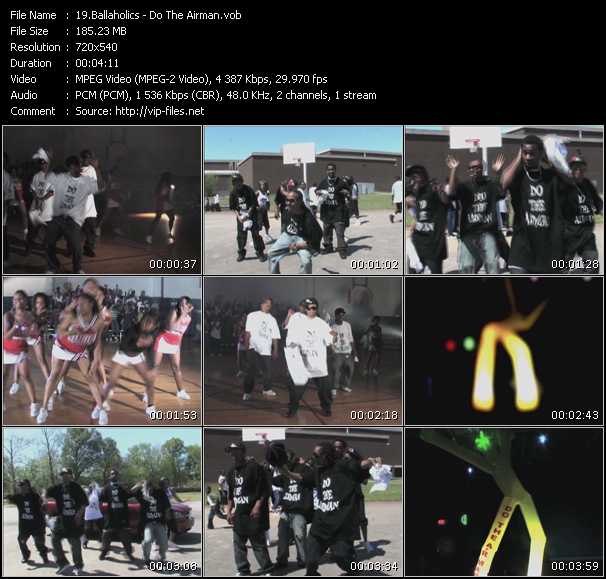Ballaholics video ”Do The Airman” from dvd ”Screenplay VJ-Pro Urban Vision November 2008” 