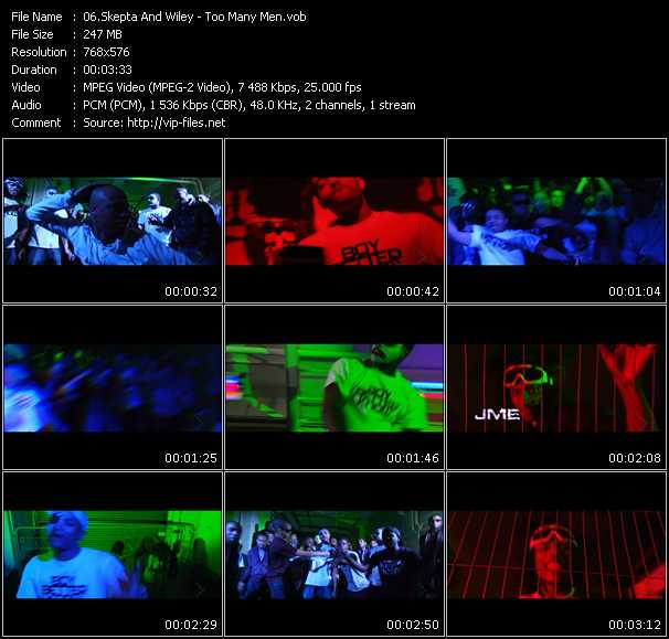 Skepta And Wiley video ”Too Many Men” from dvd ”MixMash Urban May 2009” 