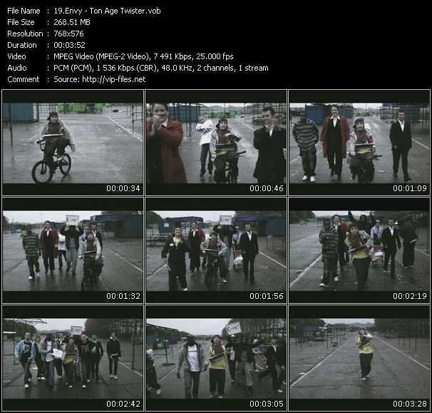 Envy video ”Ton Age Twister” from dvd ”MixMash Urban June 2008” 