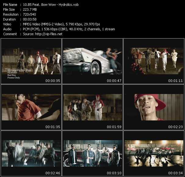 B5 Feat. Bow Wow video ”Hydrolics” from dvd ”Promo Only Express Video August 2007 Week 2” 