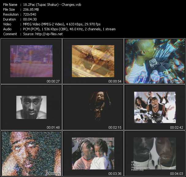 2Pac video ”Changes” from dvd ”Promo Only Old Skool Vol.3” 