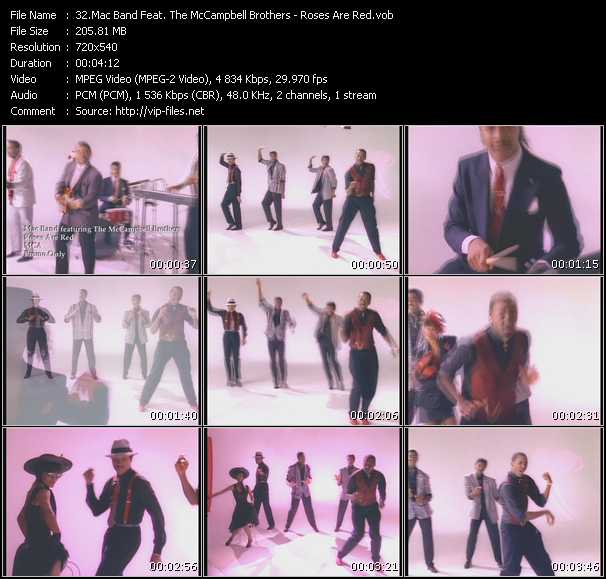 Mac Band Feat. The McCampbell Brothers video ”Roses Are Red” from dvd ”Promo Only Urban Video March 2009” 