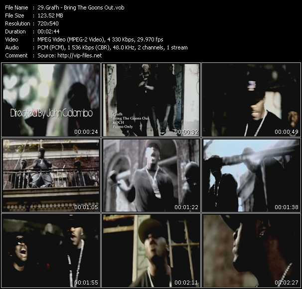 Grafh video ”Bring The Goons Out” from dvd ”Promo Only Urban Video April 2009” 
