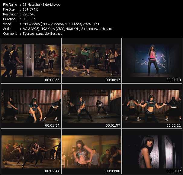 Natasha video ”Sidekick” from dvd ”Rock America Urban March 2009” 