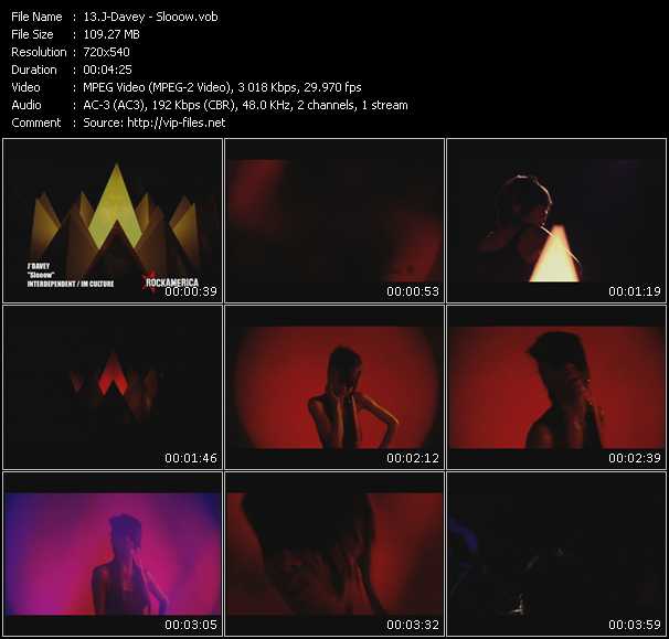 J-Davey video ”Slooow” from dvd ”Rock America Urban May 2009” 