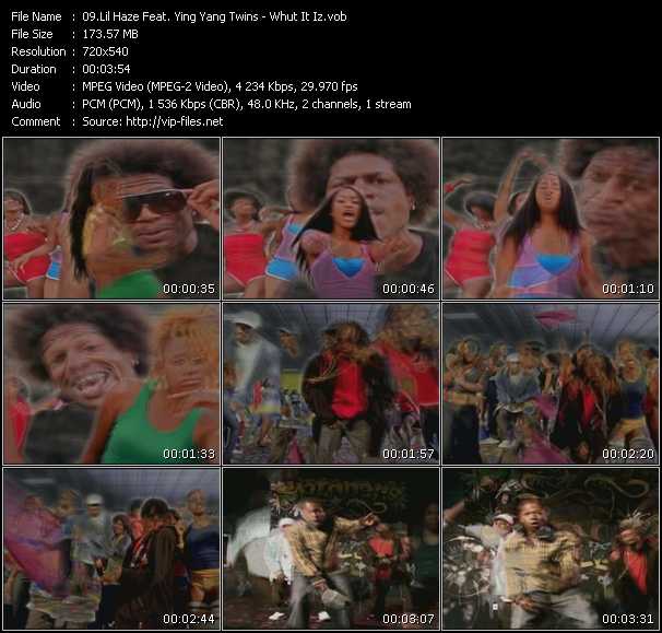 Lil Haze Feat. Ying Yang Twins video ”Whut It Iz” from dvd ”Screenplay VJ-Pro Urban Vision May 2008” 