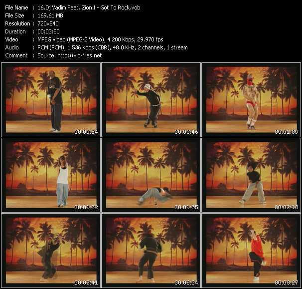 Dj Vadim Feat. Zion I video ”Got To Rock” from dvd ”Screenplay VJ-Pro Urban Vision August 2007” 