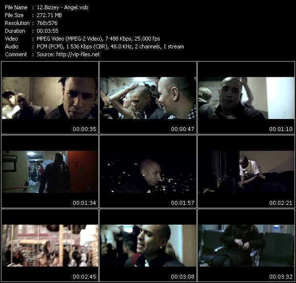 Bizzey video ”Angel” from dvd ”MixMash Urban April 2009” 