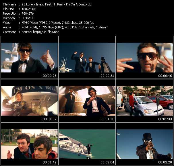 Lonely Island Feat. T. Pain video ”I'm On A Boat” from dvd ”MixMash Urban April 2009” 