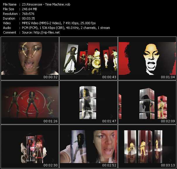 Rinocerose video ”Time Machine” from dvd ”MixMash Urban July 2009” 