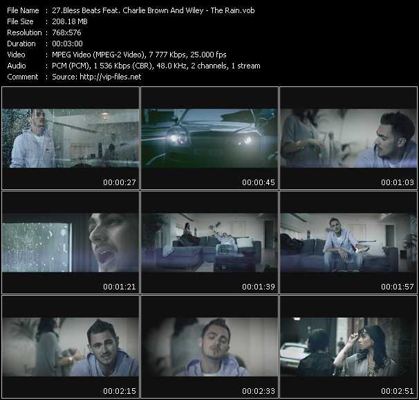 Bless Beats Feat. Charlie Brown And Wiley video ”The Rain” from dvd ”MixMash Urban August 2009” 