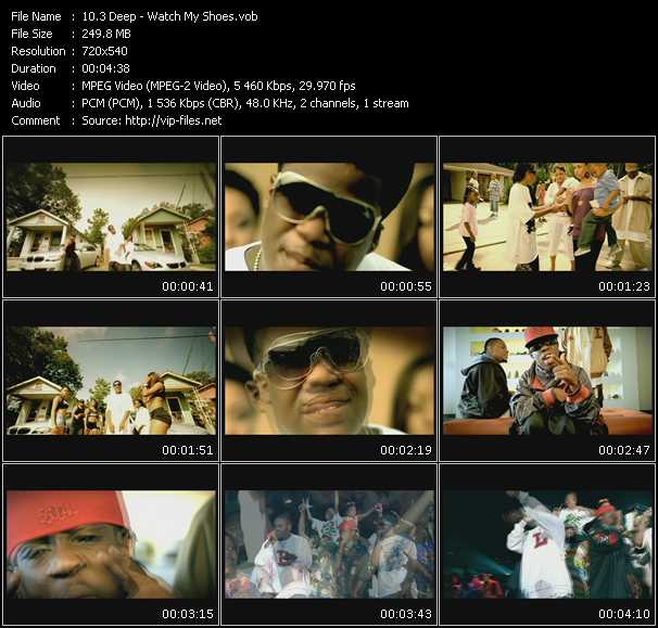 3 Deep video ”Watch My Shoes” from dvd ”Promo Only Express Video November 2007 Week 4” 