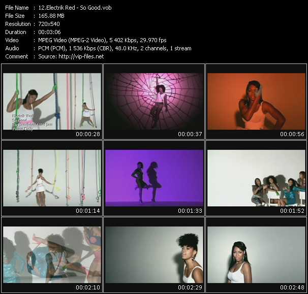 Electrik Red video ”So Good” from dvd ”Promo Only Urban Video May 2009” 