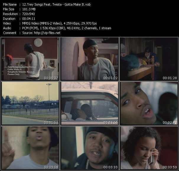 Trey Songz Feat. Twista video ”Gotta Make It” from dvd ”Promo Only Urban Video June 2005” 