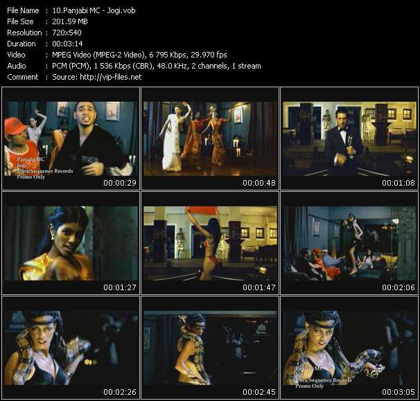Panjabi MC video ”Jogi” from dvd ”Promo Only Urban Video August 2003” 