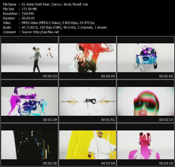 Asher Roth Feat. Cee-Lo video ”Be By Myself” from dvd ”Rock America Urban June 2009” 