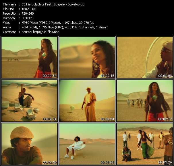 Hieroglyphics Feat. Goapele video ”Soweto” from dvd ”Screenplay VJ-Pro Urban Vision May 2009” 