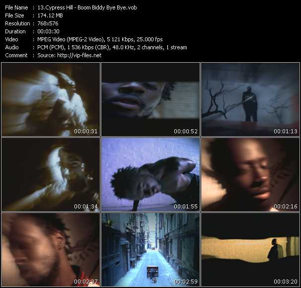 Cypress Hill video ”Boom Biddy Bye Bye” from dvd ”Cypress Hill. The Ultimate Video Collection” 