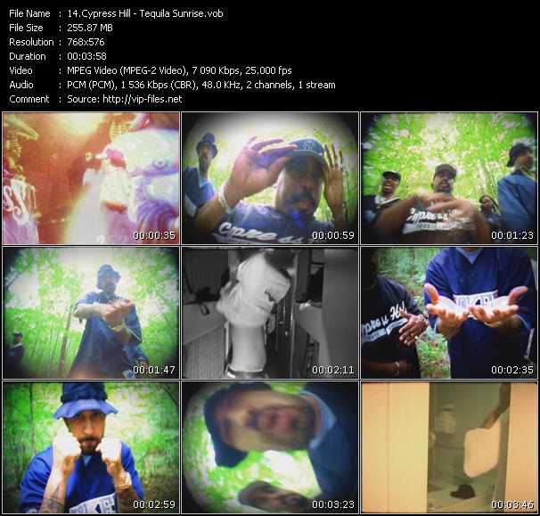 Cypress Hill video ”Tequila Sunrise” from dvd ”Cypress Hill. The Ultimate Video Collection” 