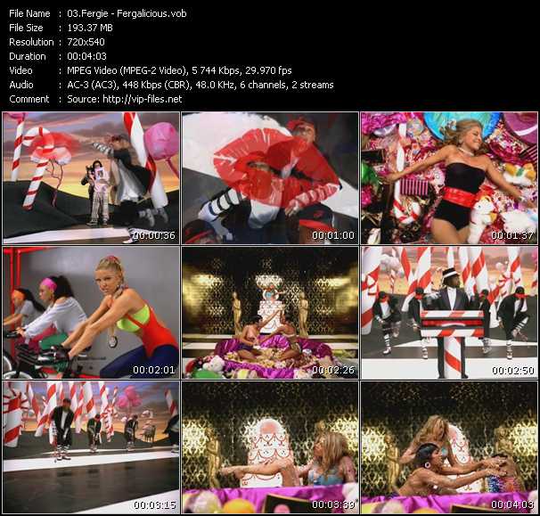 Fergie video ”Fergalicious” from dvd ”Hip Hop V The Collection” 