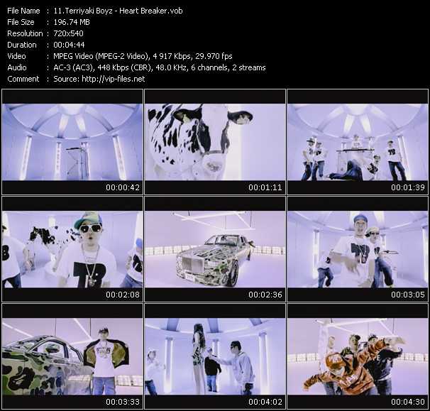 Terriyaki Boyz video ”Heart Breaker” from dvd ”Hip Hop V The Collection” 