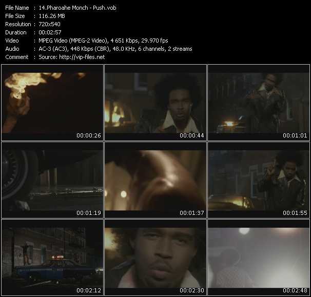Pharoahe Monch video ”Push” from dvd ”Hip Hop V The Collection” 