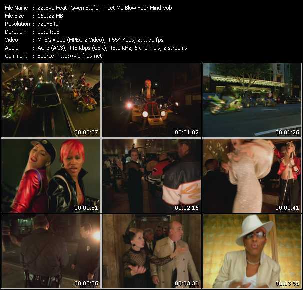 Eve Feat. Gwen Stefani video ”Let Me Blow Your Mind” from dvd ”Hip Hop V The Collection” 