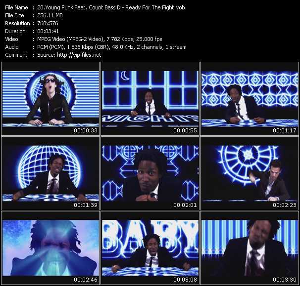 Young Punk Feat. Count Bass D video ”Ready For The Fight” from dvd ”MixMash Urban February 2010” 