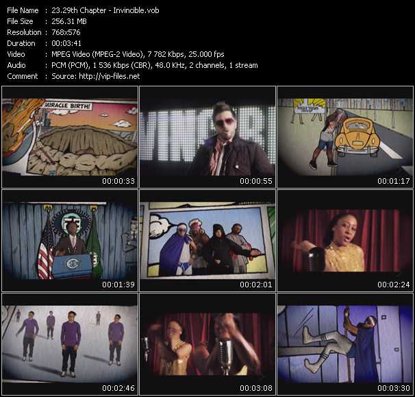 29th Chapter video ”Invincible” from dvd ”MixMash Urban February 2010” 
