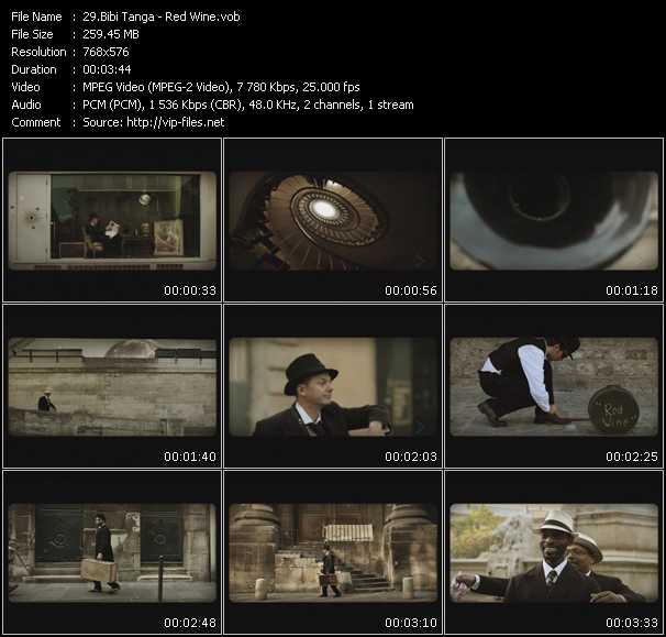 Bibi Tanga video ”Red Wine” from dvd ”MixMash Urban March 2010” 