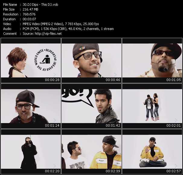 DJ Dips video ”This DJ” from dvd ”MixMash Urban March 2010” 