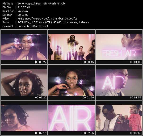 Whytepatch Feat. Gift video ”Fresh Air” from dvd ”MixMash Urban November 2009” 