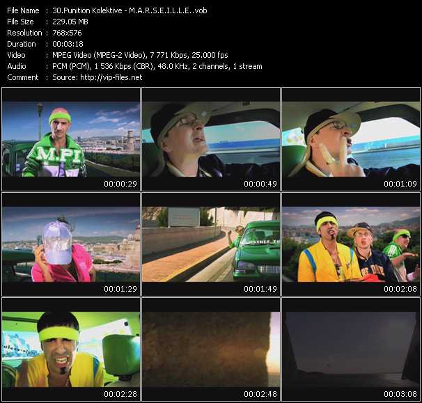 Punition Kolektive video ”M.A.R.S.E.I.L.L.E.” from dvd ”MixMash Urban November 2009” 