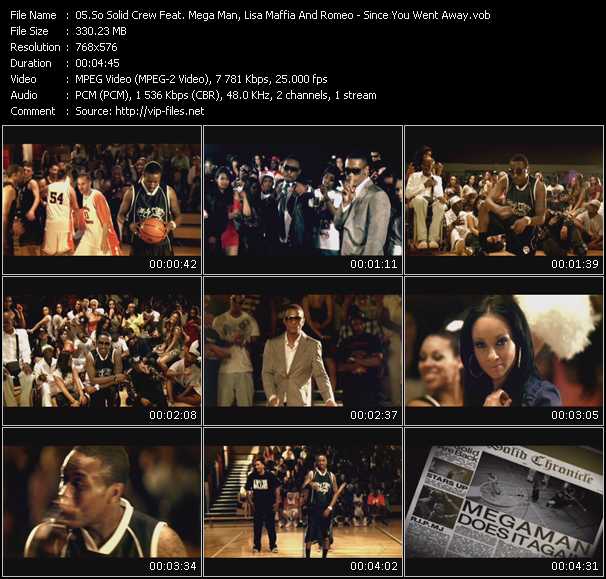So Solid Crew Feat. Mega Man, Lisa Maffia And Romeo video ”Since You Went Away” from dvd ”MixMash Urban December 2009” 