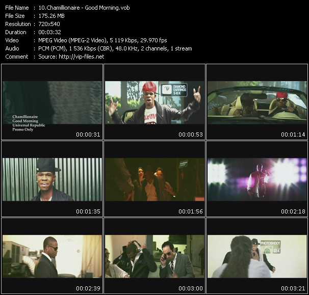 Chamillionaire video ”Good Morning” from dvd ”Promo Only Express Video December 2009 Week 3” 