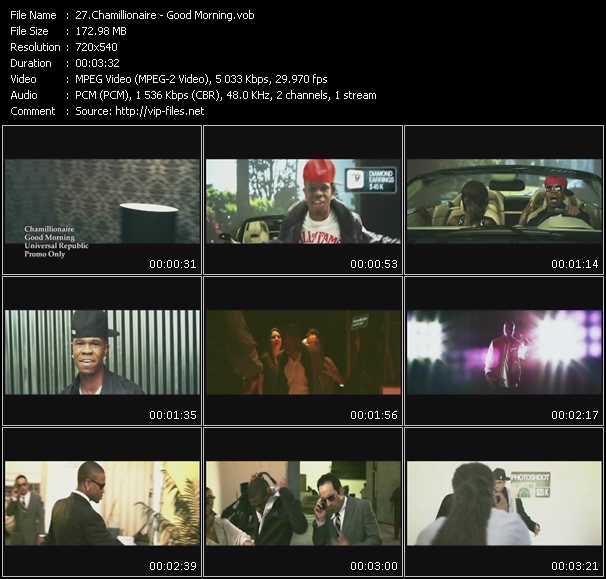 Chamillionaire video ”Good Morning” from dvd ”Promo Only Hot Video January 2010” 