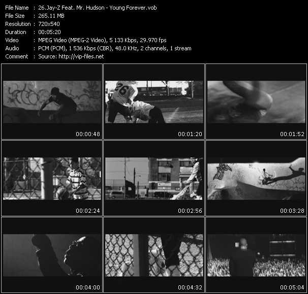 Jay-Z Feat. Mr. Hudson video ”Young Forever” from dvd ”Promo Only Hot Video February 2010” 