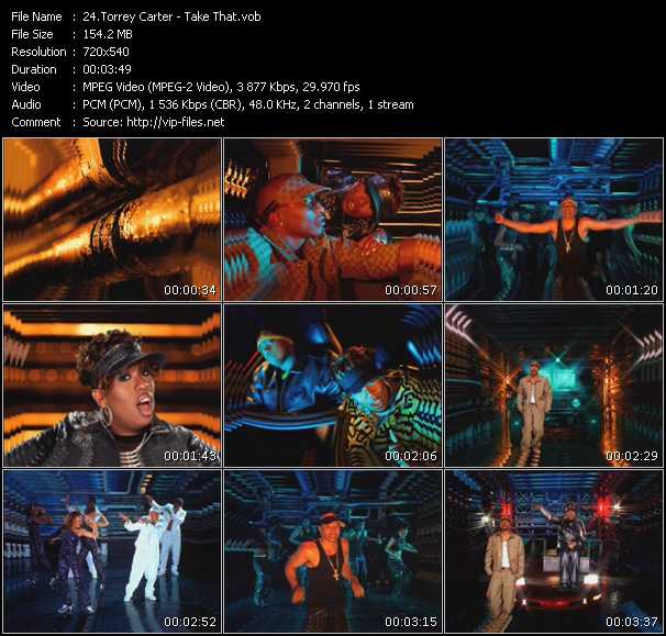 Torrey Carter video ”Take That” from dvd ”Promo Only Hot Video June 2000” 