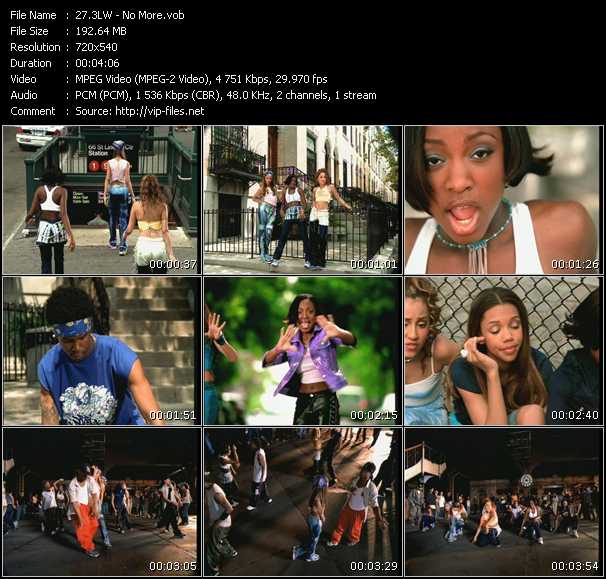 3LW video ”No More” from dvd ”Promo Only Hot Video September 2000” 