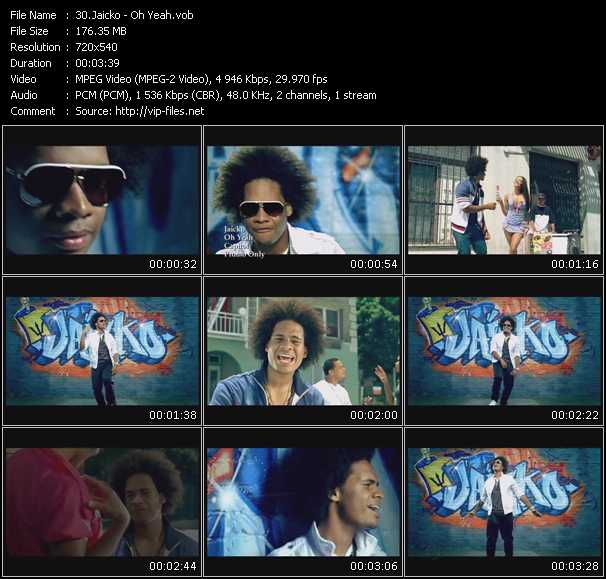 Jaicko video ”Oh Yeah” from dvd ”Promo Only Hot Video December 2009” 