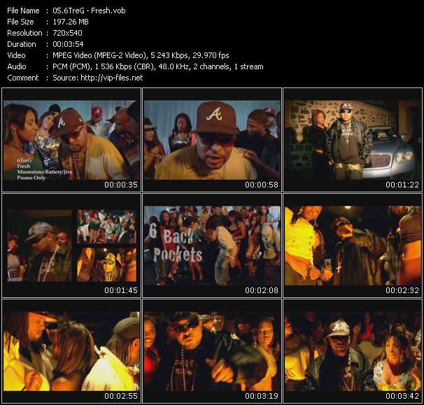 6TreG video ”Fresh” from dvd ”Promo Only Urban Video January 2010” 