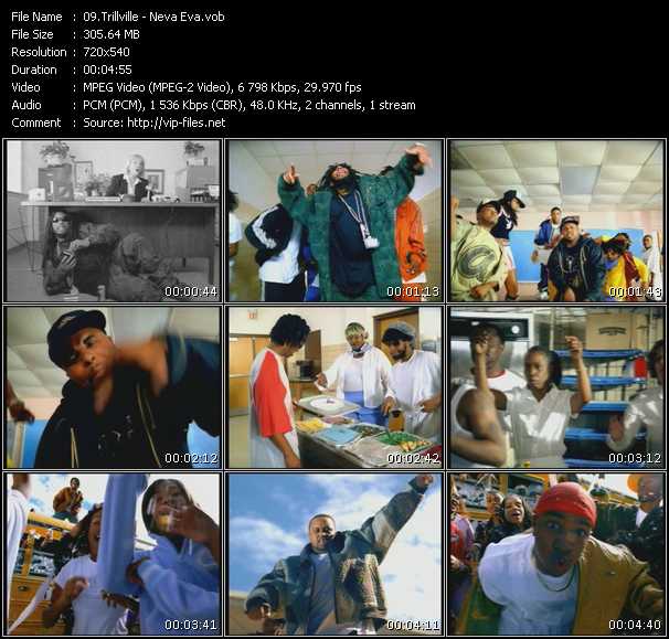 Trillville video ”Neva Eva” from dvd ”Promo Only Urban Video February 2004” 