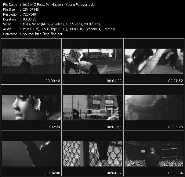 Jay-Z Feat. Mr. Hudson video ”Young Forever” from dvd ”Promo Only Urban Video February 2010” 