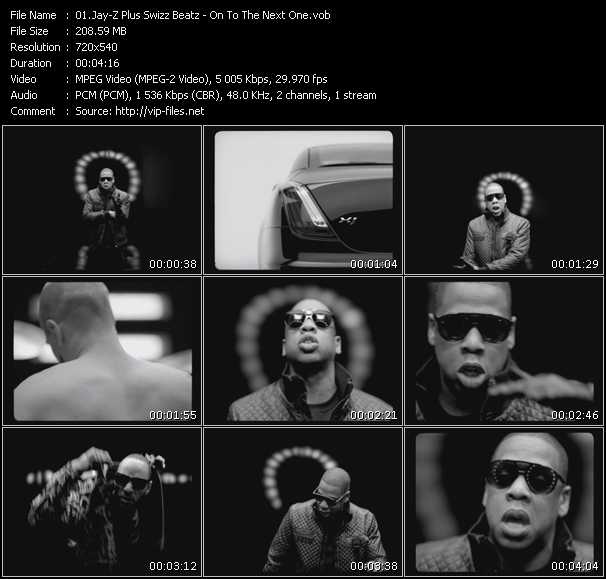 Jay-Z Plus Swizz Beatz video ”On To The Next One” from dvd ”Promo Only Urban Video March 2010” 